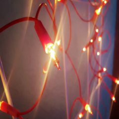 Light chain with ten LEDs