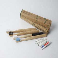 Toothbrush made of bamboo