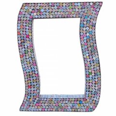 Mirror made of recycled paper