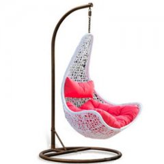 Hanging chair made of rattan